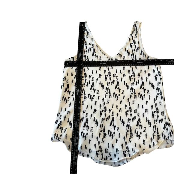 RW & Co Abstract Print Sleeveless Lined Blouse | Size S - Picture 7 of 7